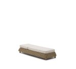 Transat Meria en rotin synthétique et pieds en bois d’acacia FSC 100 %