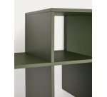 Étagère modulable Ina en MDF laqué vert 80 x 80 cm