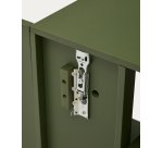 Étagère modulable Ina en MDF laqué vert 80 x 80 cm