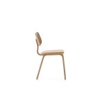 Chaise Gena en placage chêne