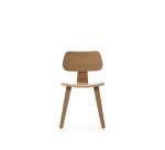 Chaise Gena en placage chêne