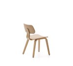 Chaise Gena en placage chêne