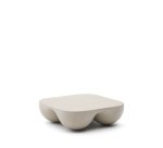 Table basse Colba en polystone 100 x 100 cm