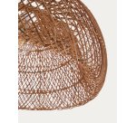 Abat-jour pour suspension Isora en rotin avec finition ton naturel Ø 60 cm