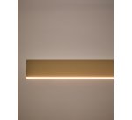 Plafonnier Boadella en aluminium finition peinte beige