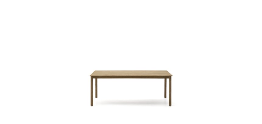 Tavolo sori in legno massiccio di acacia 200 x 100 cm FSC 100%