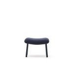 Repose-pieds Inari bleu et bleu finition peinte bleue 60 x 50 cm