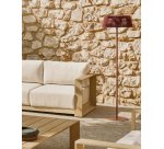 Canapé 3places Ambra en bois d’acacia avec finition claire 249cm