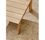 Table basse Ambra en bois d’acacia avec finition claire 82,5x82,5cm