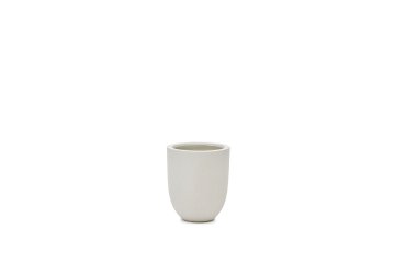 Cache-pot Aiguablava en ciment blanc Ø 39 cm