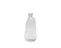 Brenna 100% gerecycled helder glas vaas 51 cm