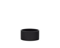 Cache-pot Aiguablava en ciment noir Ø 62 cm