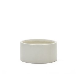 Macetero Aiguablava de cemento blanco Ø 62 cm