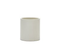 Aiguablava plant pot in white cement, Ø 52 cm