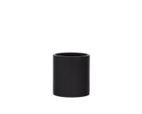 Aiguablava plant pot in black cement, Ø 52 cm