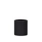 Cache-pot Aiguablava en ciment noir Ø 52 cm