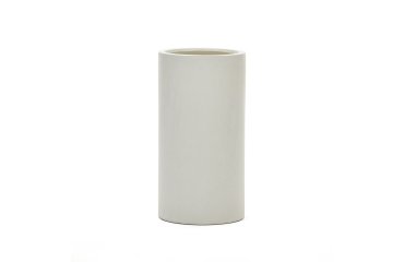 Cache-pot Aiguablava en ciment blanc Ø 42 cm