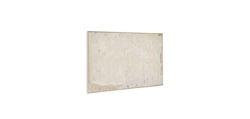 Tableau abstrait Silpa beige clair 200 x 120 cm