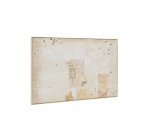 Tableau abstrait Silpa beige foncé 200 x 120 cm