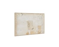 Abstract schilderij Silpa donkerbeige 200 x 120 cm