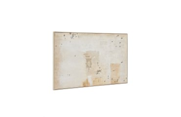Tableau abstrait Silpa beige foncé 200 x 120 cm