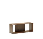 DE_Module étagère grand format Litto en placage de noyer 101 x 38 cm