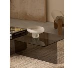 Centre de table Ondaro en verre dépoli 15 cm