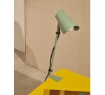 Lampe de bureau avec pince Jula en métal vert