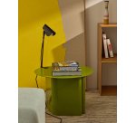 Lampe de bureau avec pince Jula en métal noir