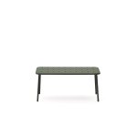 Tavolino da salotto da esterno Zivia in acciaio zincato verde 90 x 50 cm