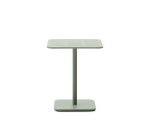 Table d’extérieur Brai en acier galvanisé turquoise 70 x 70 cm