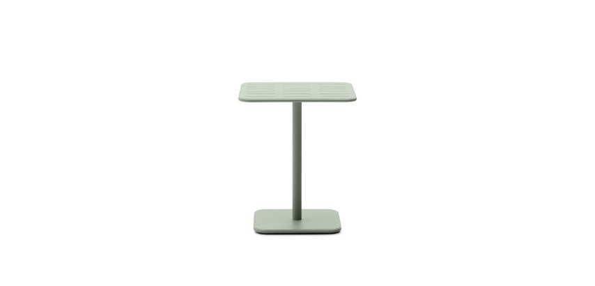 DE_Table d’extérieur Brai en acier galvanisé turquoise 70 x 70 cm