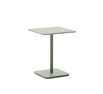 Table d’extérieur Brai en acier galvanisé turquoise 70 x 70 cm