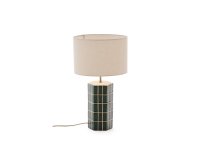 Lampada da tavolo Rue in ceramica verde