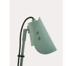 Lampe de bureau avec pince Jula en métal vert