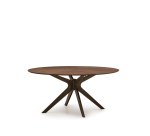 Table Naanim en placage de noyer 180 x 110 cm
