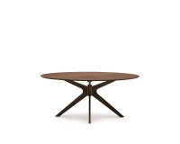 Table Naanim en placage de noyer 180 x 110 cm