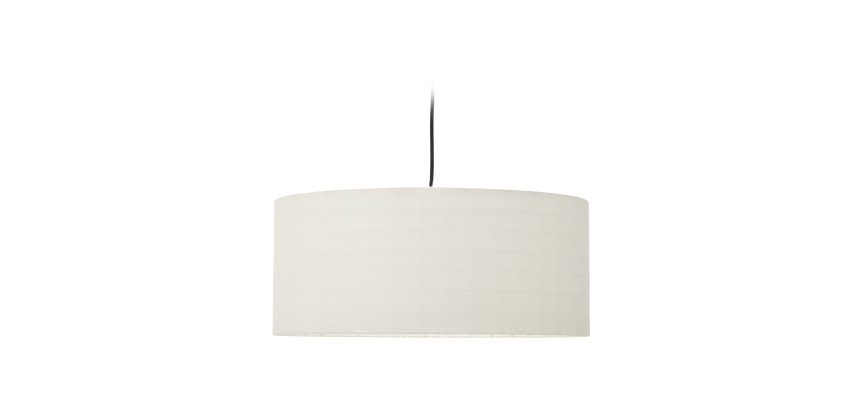 Abat-jour pour plafonnier Dulan en coton Ø 65 cm