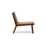 Fauteuil Itani en bois d’acacia et rotin synthétique