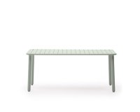 Table d’extérieur Brai en acier galvanisé turquoise 180 x 90 cm