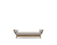 Bain de soleil Catalina beige en corde et bois d'acacia FSC 100%