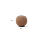 Cache-pot Solna effet terracota Ø 51 cm