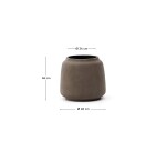 Cache-pot Lira effet terracota Ø 40 cm