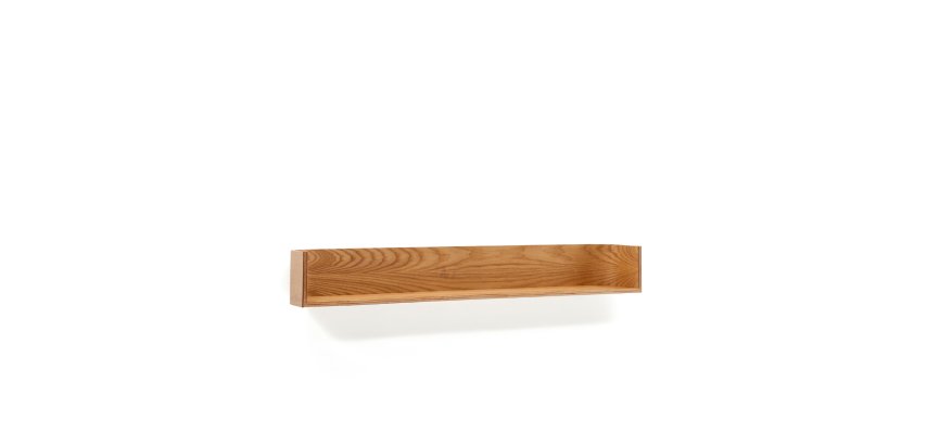 Étagère Octavia en contreplaqué de bois de frêne 120 x 20 cm