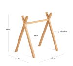 Arche d'activités tipi gym Maralis bois de hêtre massif