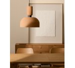 Suspension Nibla en métal effet terre cuite Ø 40 cm