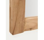 Espejo Maden de madera con acabado natural 50 x 120 cm