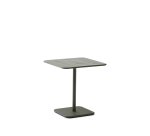 Table d’extérieur Brai en acier galvanisé vert 70 x 70 cm