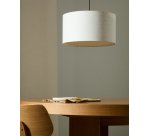 Abat-jour pour plafonnier Dulan en coton Ø 65 cm