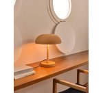 Lampe de table Arinda en terre cuite